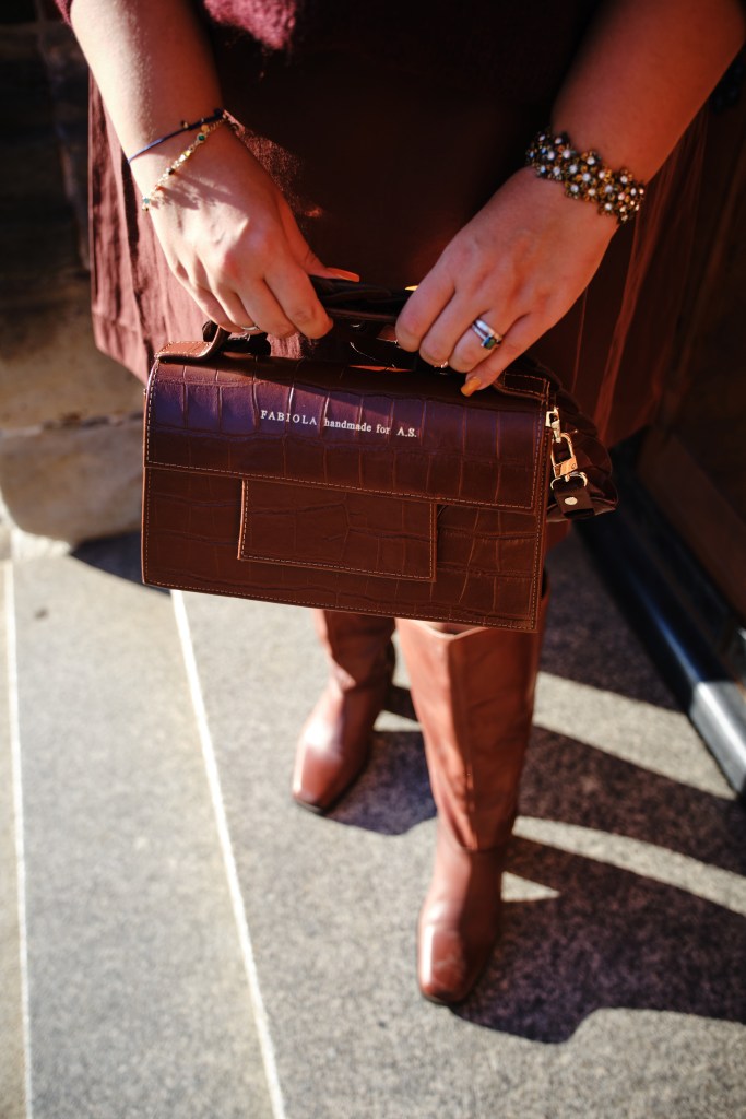 torebka bordowa fabiola